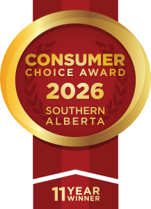 Consumer Choice Award in Southern Alberta 2026 for 11 consecutive years.